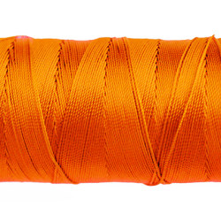 Knyt- och sytråd av nylon, 0.8mm, orange, 10m