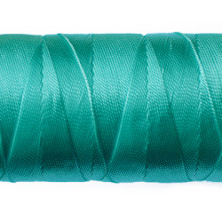 Knyt- och sytråd av nylon, 0.8mm, grön turkos, 10m turkos