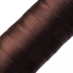 Knyt- och sytråd av nylon, 0.5mm, brun (10 meter) brun