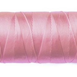 Knyt- och sytråd av nylon, 0.8mm, rosa, 10m rosa