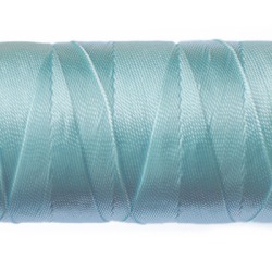 Knyt- och sytråd av nylon, 0.8mm, ljusblå, 10m blå