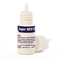 Super New Glue - snabbtorkande genomskinligt superlim, 3g