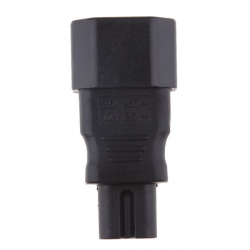 IEC 320 C14 Hane till C7 Hona Adapter Converter Plug
