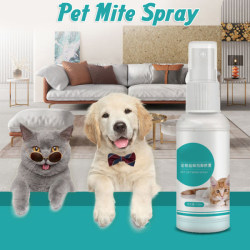 Pet Cat Hund Ringworm Treatment Spray Pet Hund Hudvård Spray Extern användning