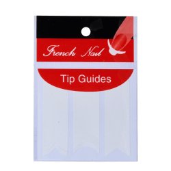 franska nagel mallar tip guides 3 pack