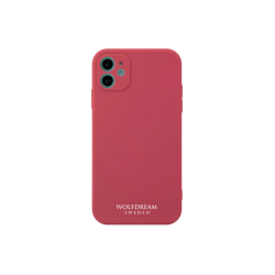 Morot Röd TPU silikon skal med kamera skydd till Iphone 12MINI röd