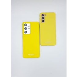 Honey Yellow TPU silikon till Samsung S21ULTRA gul