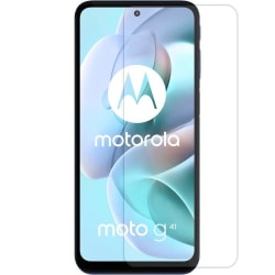 2-Pack Motorola Moto G41 Härdat Glas Skärmskydd 0,3mm Transparent