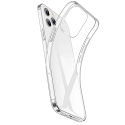 iPhone 13:n läpinäkyvä pehmeä TPU-suojus Transparent