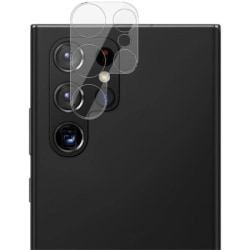 Samsung Galaxy S22 Ultra Kamera Linsskydd Härdat Glas 0,2mm Transparent