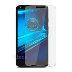 2-Pack Motorola Moto X Force Härdat Glas Skärmskydd 0,3mm Transparent