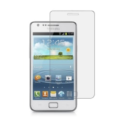 2-Pack Samsung Galaxy S2 Härdat Glas Skärmskydd 0,3mm Transparent