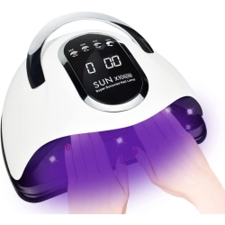 280W UV LED nagellampa, snabb nagelhärdande lampor för hem & salong,