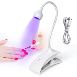 Led Nail Lights Torktumlare Ultraviolett UV-lampa White