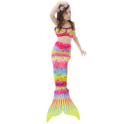 Ny baddräkt Mermaid Children's Bikini baddräkt 150