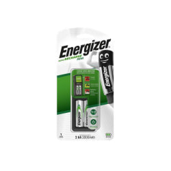 Batteriladdare, Energizer Mini + 2 st AAA-batterier 700mAh multifärg