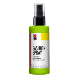 Textilfärg sprayflaska Marabu Fashion Spray 100ml Reseda (061) Ljusgrön
