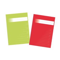 Bokstavshäfte och Sifferhäfte, A-Ö + 0-9 övningsbok, 2 häften/fp multifärg