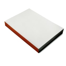 Limblock Whitelines® Orange glue A4, BIG 300 blad rutat 1/fp grå