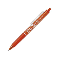 Kulpenna, raderbart bläck Pilot Frixion Clicker 0,7mm, Orange Orange