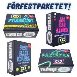 Förfest XXX Paket - 4st spel som garanterat gör festen roligare!