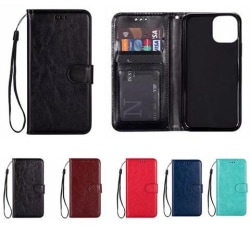 iPhone 11 Pro Max - Retro Wallet cover, Taske/Pung Red
