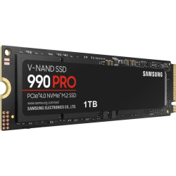 SAMSUNG 990 Pro - SSD-hårddisk - 1 TB - PCIeGen4.0 x4 - NVMe2.0 - M.2 2280