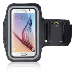 Sports Armband Samsung Galaxy S6/S6 Edge Svart