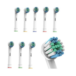 8-pack Oral-B yhteensopivia hammasharjanpäitä White