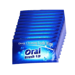 Tandrengörare Brush Up - 10 Pack - Mint smak