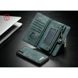Case Me magnetic wallet  - iPhone XR Blå