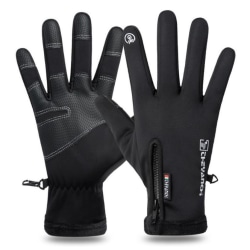 Warm Telefinger Glove - Black Black XL