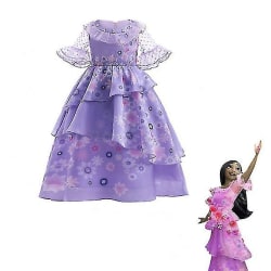 Encanto Isabela Princess kostymklänning för tjejer