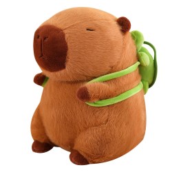 Pehmo Capybara Pehmolelu nukke Söpö Tyyny Lahja Luova Hauska Ruma Söpö nukke 23cm