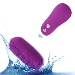 Sexleksaker med stark vibration för kvinnor Orgasm Klitorisstimulator Vibratorer för kvinna Äggvibrator Vuxenprodukter Vattentät G-Spot Massager Purple