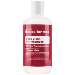 Recipe for men Deep Cleansing shampoo  250ml Transparent