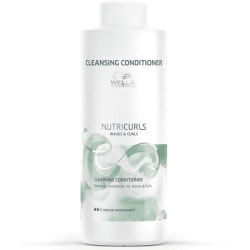 Wella Nutricurls Waves & Curls Cleansing Conditioner 1000ml Transparent