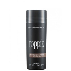 Toppik Large Hair Building Fibers Medium Brun 27.5g Transparent
