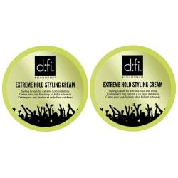 2-Pack D:fi Extreme Hold Styling Cream 75g Transparent