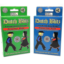 Dutch Blitz Dutch Blitz Basic Plus Expanded Family Partyspelkort Partyspelkortspel Blue Extended Version