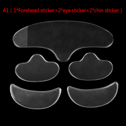 Anti-rynksilikonkuddar Pannhakdekaler Eye Sticker S A1