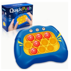 Quick Push Pop It Game - Pop It Pro Light Up Game Quick Push Fid Blå