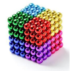 Neocube magnetkulor - 216 stycken multifärg