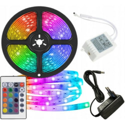 5 Meter - LED-Strip Lights med RGB / Ljusslinga / LED-list multifärg