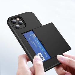Smart Cardcase till iPhone 12 /12 Pro Svart