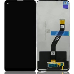 Samsung Galaxy A21 Skärm med LCD Display - Svart