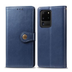 Plånboksfodral till Samsung S20 Ultra i olika färger Blå