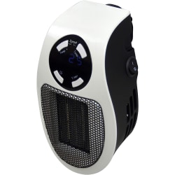 500w Plugin Power Heater med 2 fläkthastigheter/15 - 30°C temperatur
