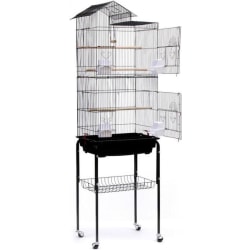 Bird Cage - Bird Cage with Wheels - Aviary - Mobil Bird Cage - I