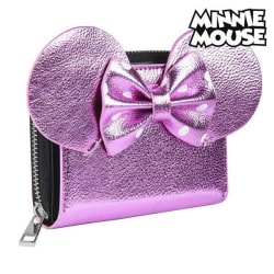 Plånbok Minnie Mouse Korthållare Rosa Metallic 70688